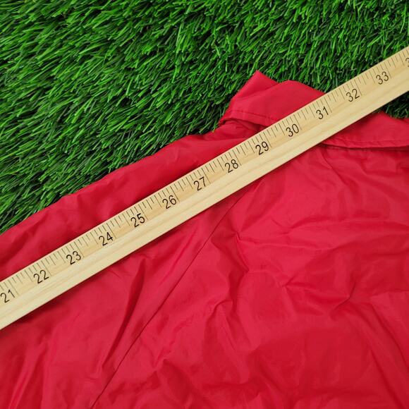 Vintage 90s Auburn Coach Jacket Womens 2XL 26x26 Boxy Baggy - Picture 3 of 12